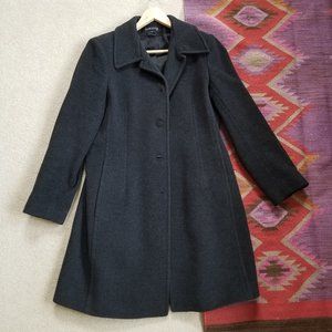 Anne Klein Coat, Cashmere and Wool Blend, Size 8